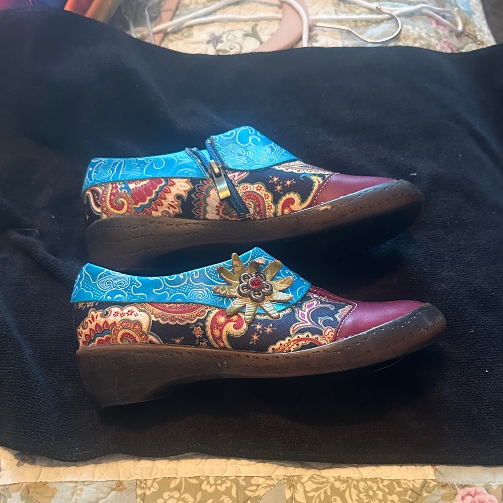 colorful shoes